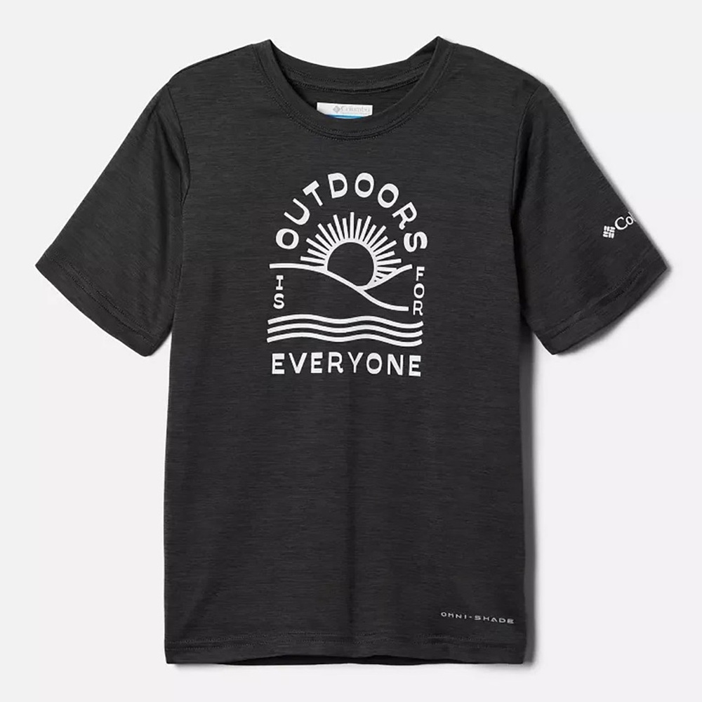 Columbia Kids' Black Outdoor Graphic T-Shirt